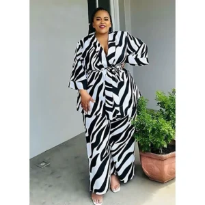 Sexy Striped Top & Pant Set