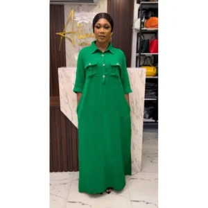 Solid Color Sexy Gown Maxi Dress